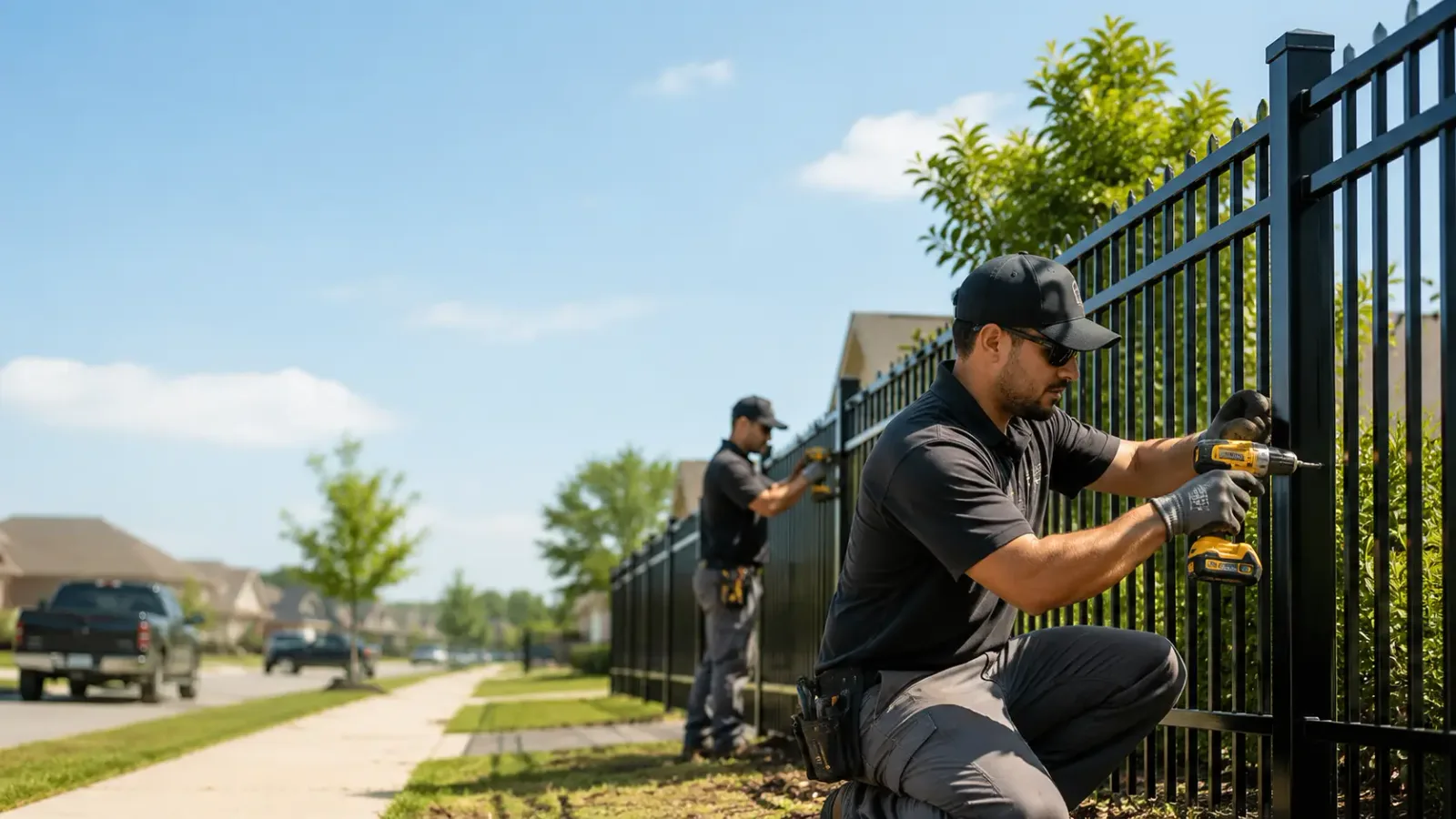 Metal Fence Installation in El Paso, TX